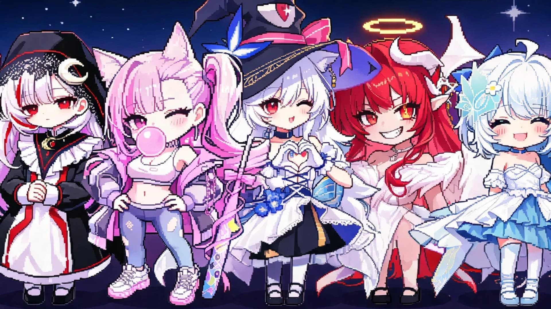 魔女新角色表情组 封面